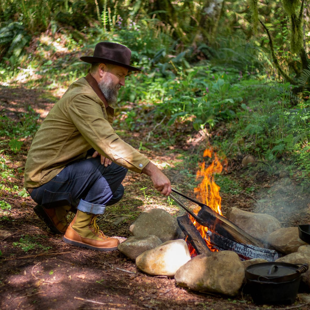 Danner Light Revival 8" Khaki Men