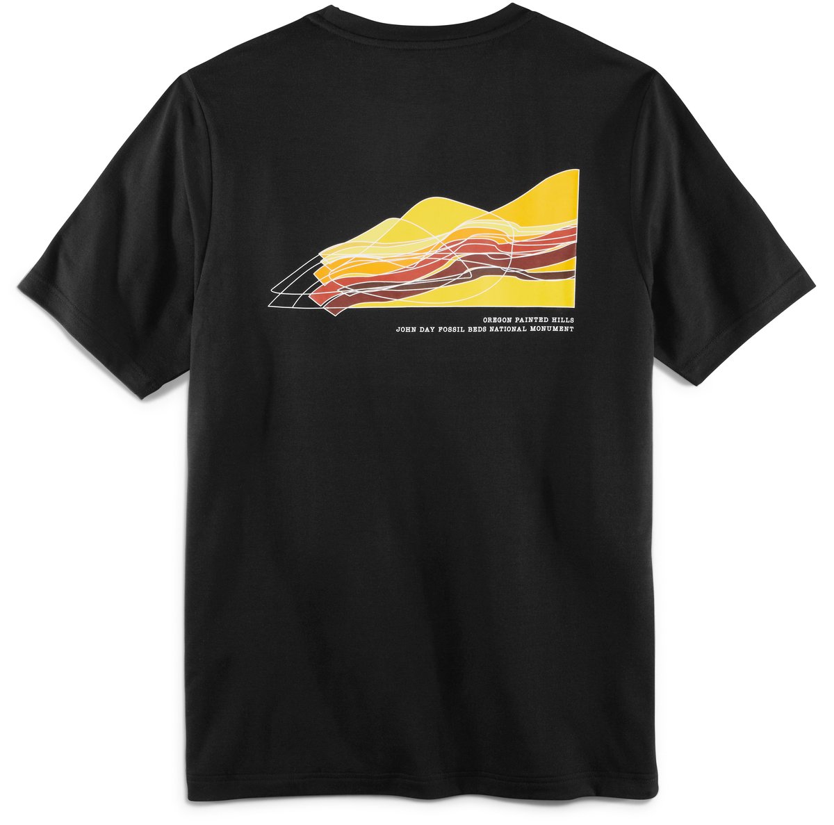 Painted Hills Tee Black Men|Women