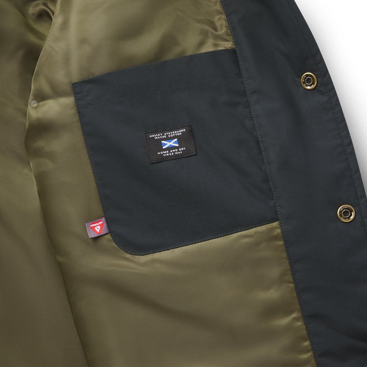 Waxed Primaloft® Coaches Jacket Navy Men|Women