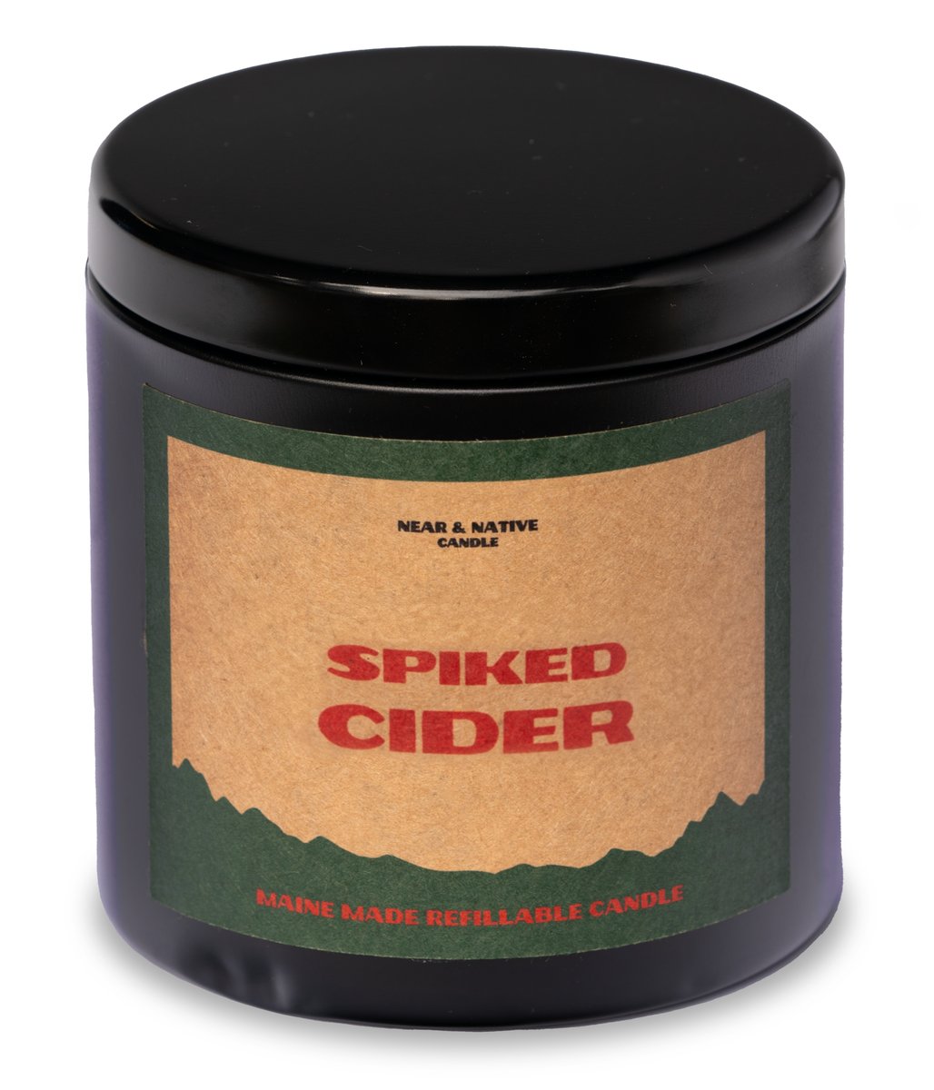 Near & Native Candle 10oz Spiked Cider Accessories