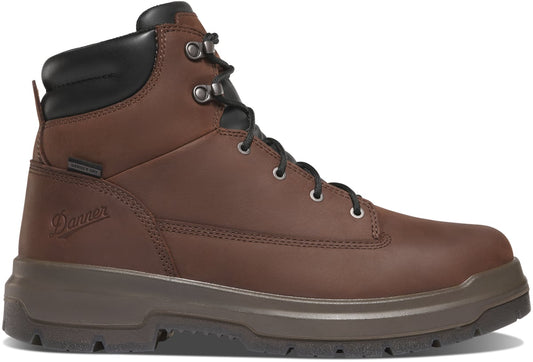 Ground Control 6" Brown Steel Toe Men