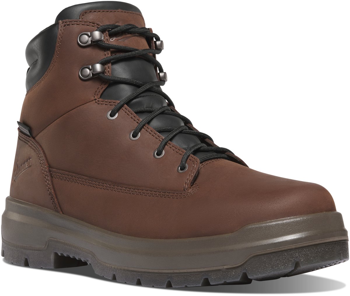 Ground Control 6" Brown Steel Toe Men