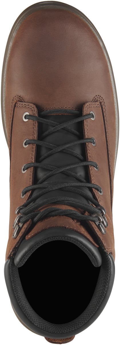 Ground Control 6" Brown Steel Toe Men