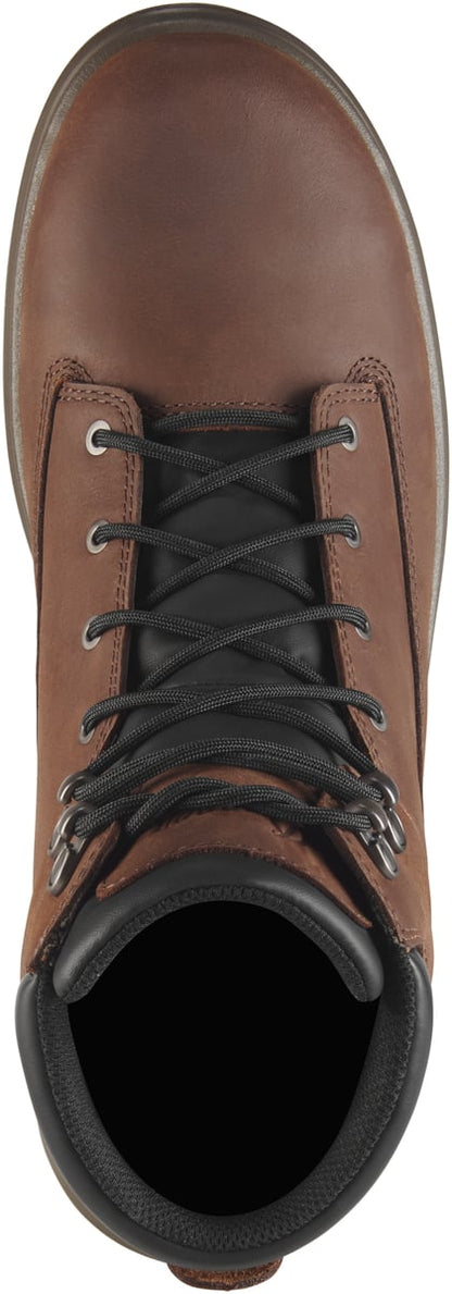 Ground Control 6" Brown Steel Toe Men