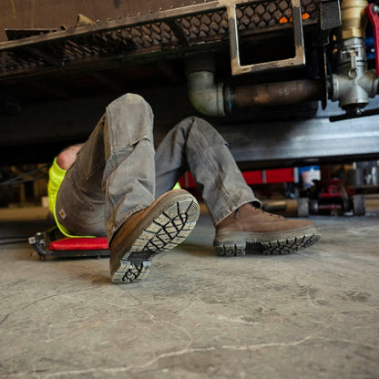 Ground Control 6" Brown Steel Toe Men