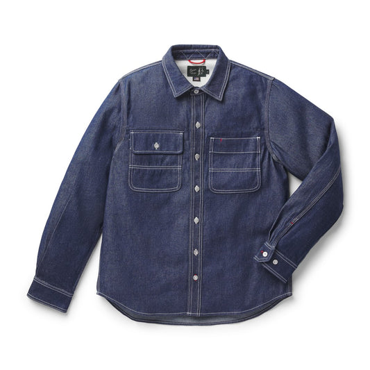 Larch Mt Denim Shirt Dark Wash Indigo Men|Women