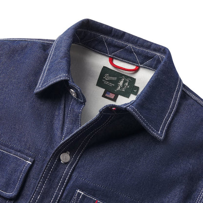 Larch Mt Denim Shirt Dark Wash Indigo Men|Women