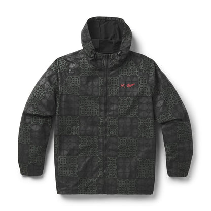 Sig Zane X Danner ʻŌnini Windbreaker Black/Green Men|Women