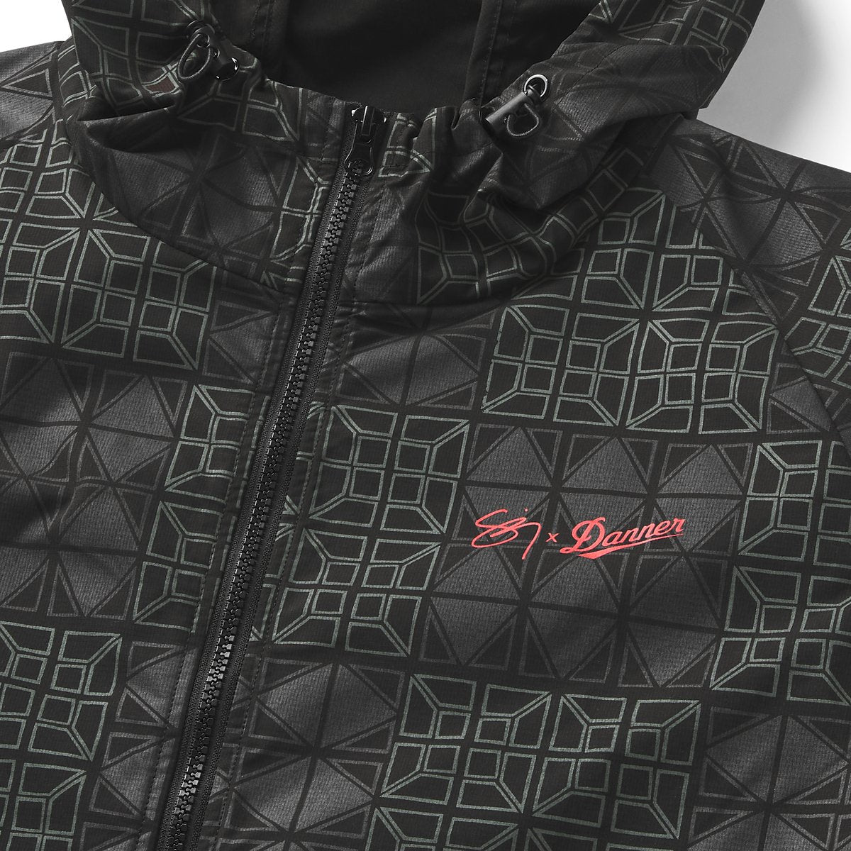 Sig Zane X Danner ʻŌnini Windbreaker Black/Green Men|Women