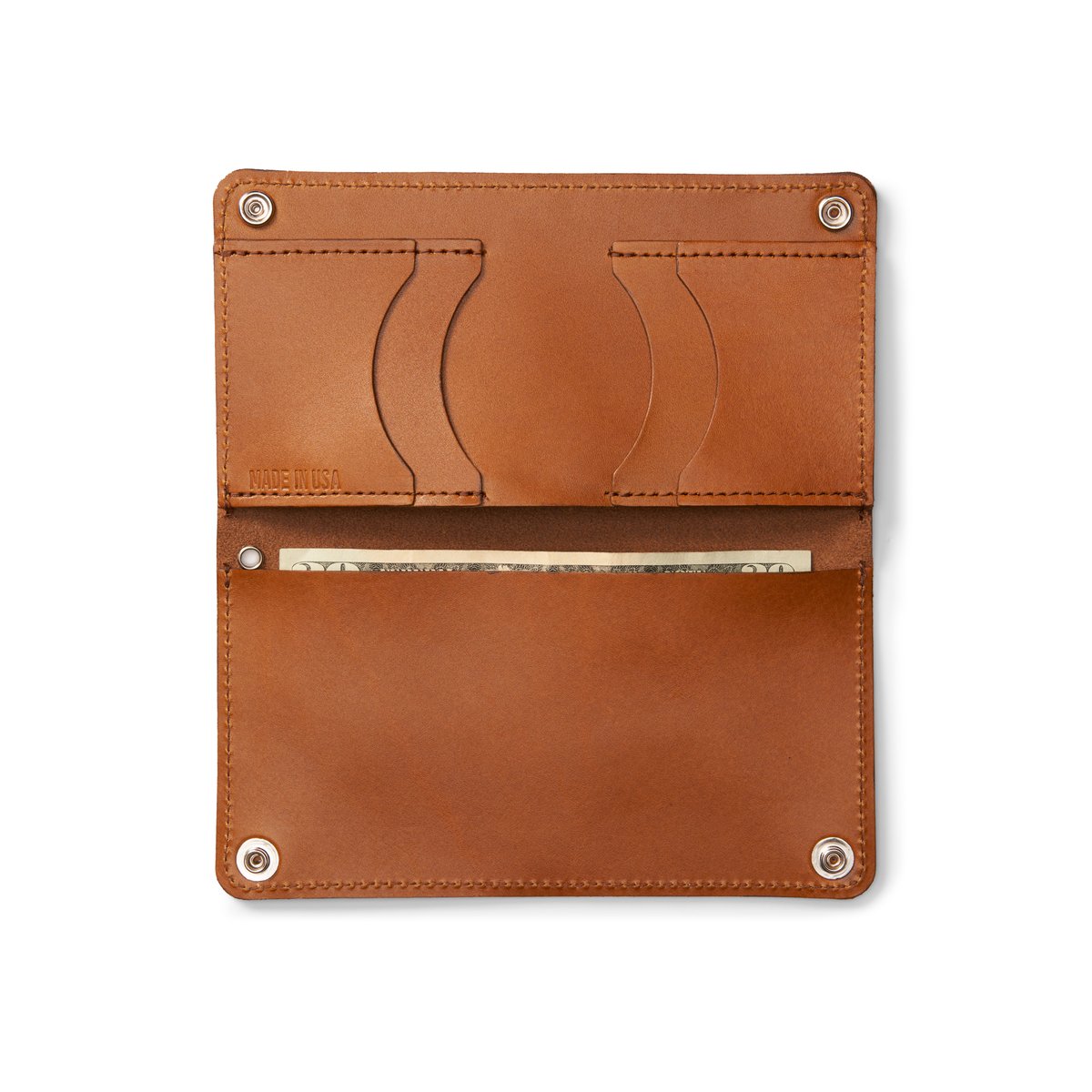 Trucker Wallet 7.5" x 4" - Leather Latigo Accessories