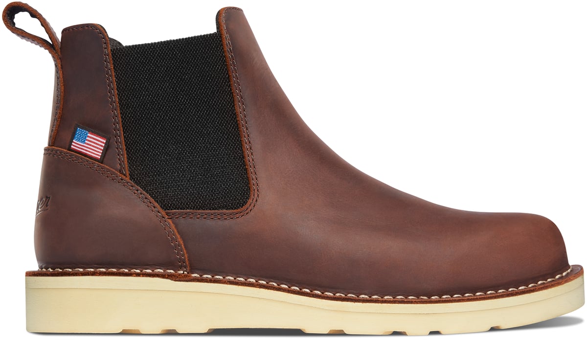 Bull Run Chelsea 6" Brown - Steel Toe Men