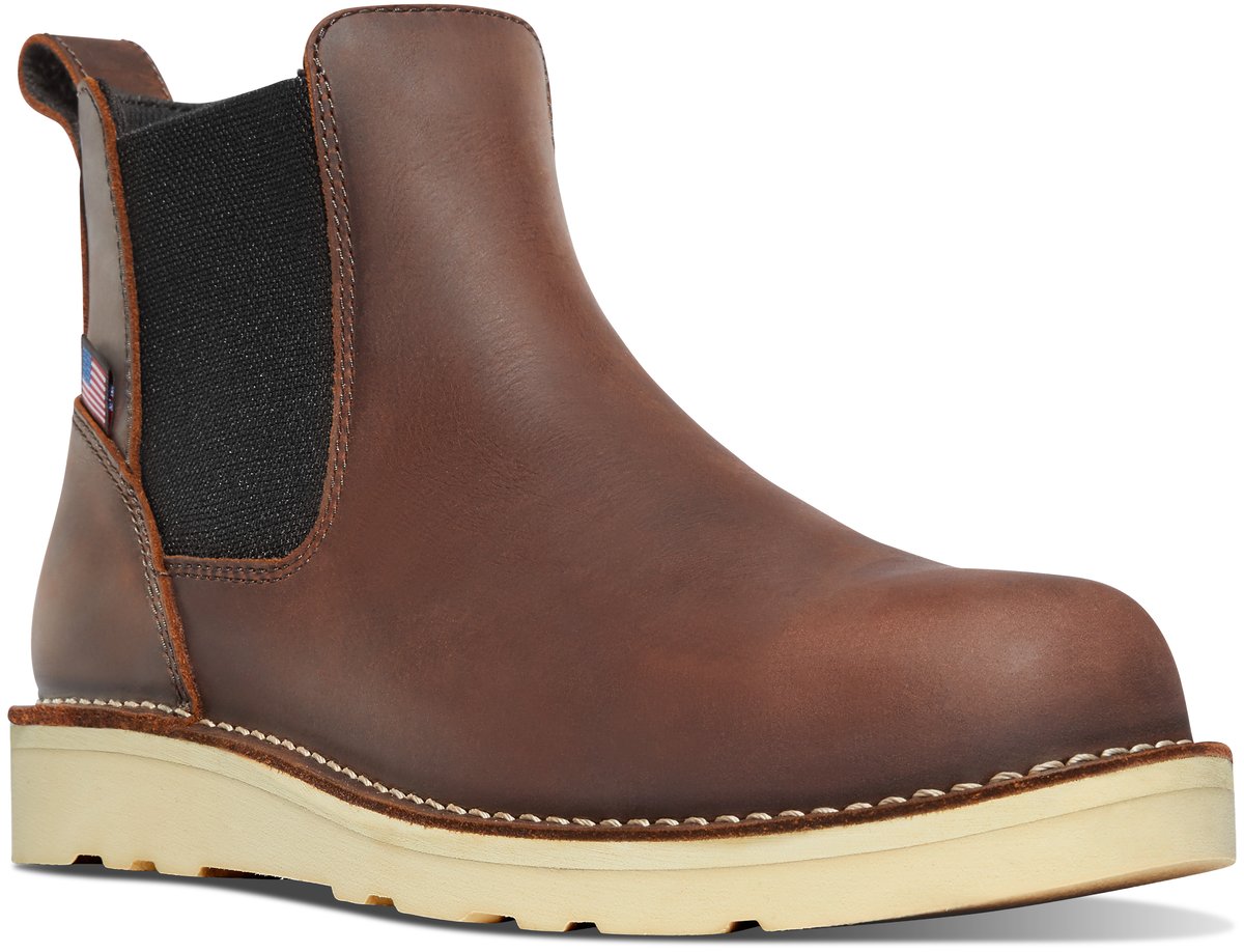 Bull Run Chelsea 6" Brown - Steel Toe Men