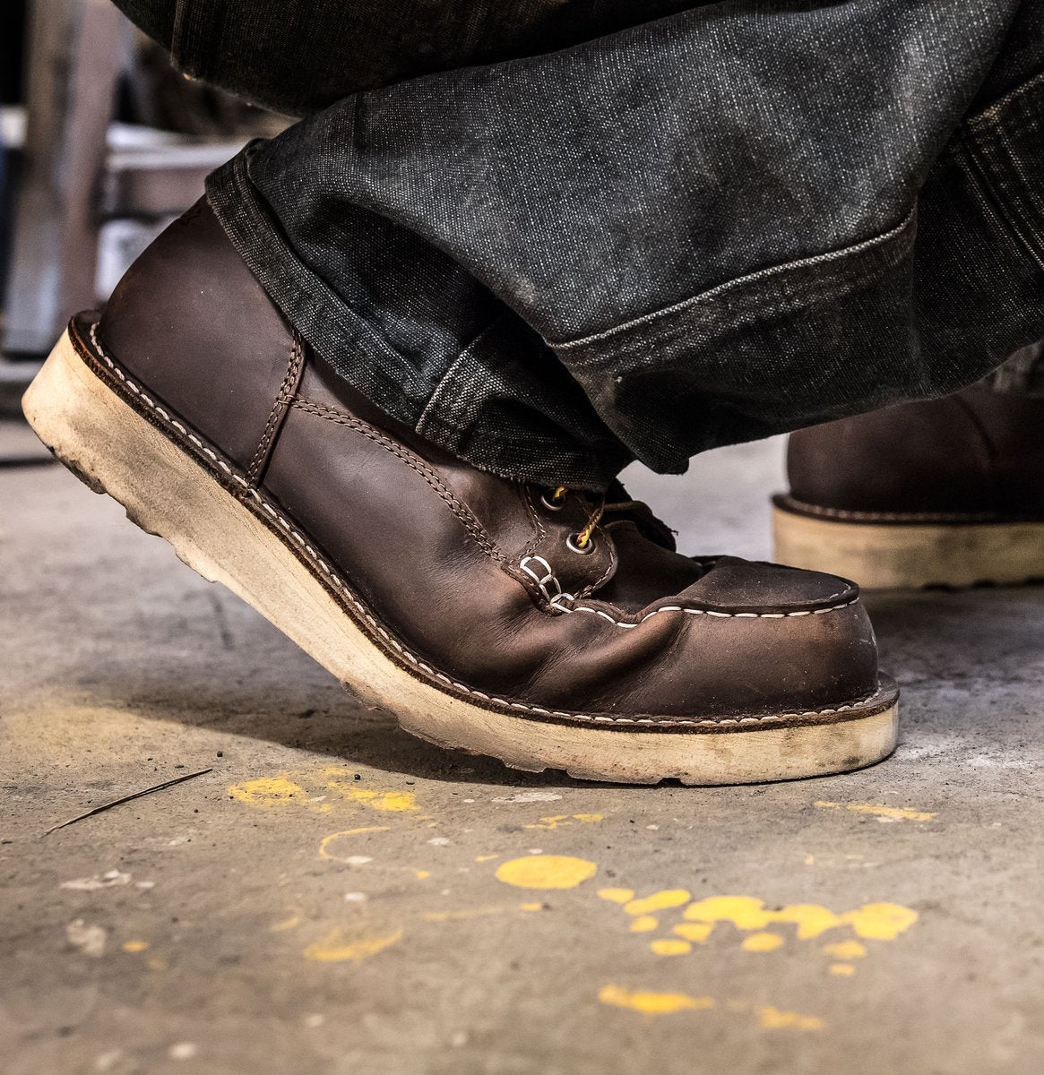 Bull Run Moc Toe 6" Brown Men
