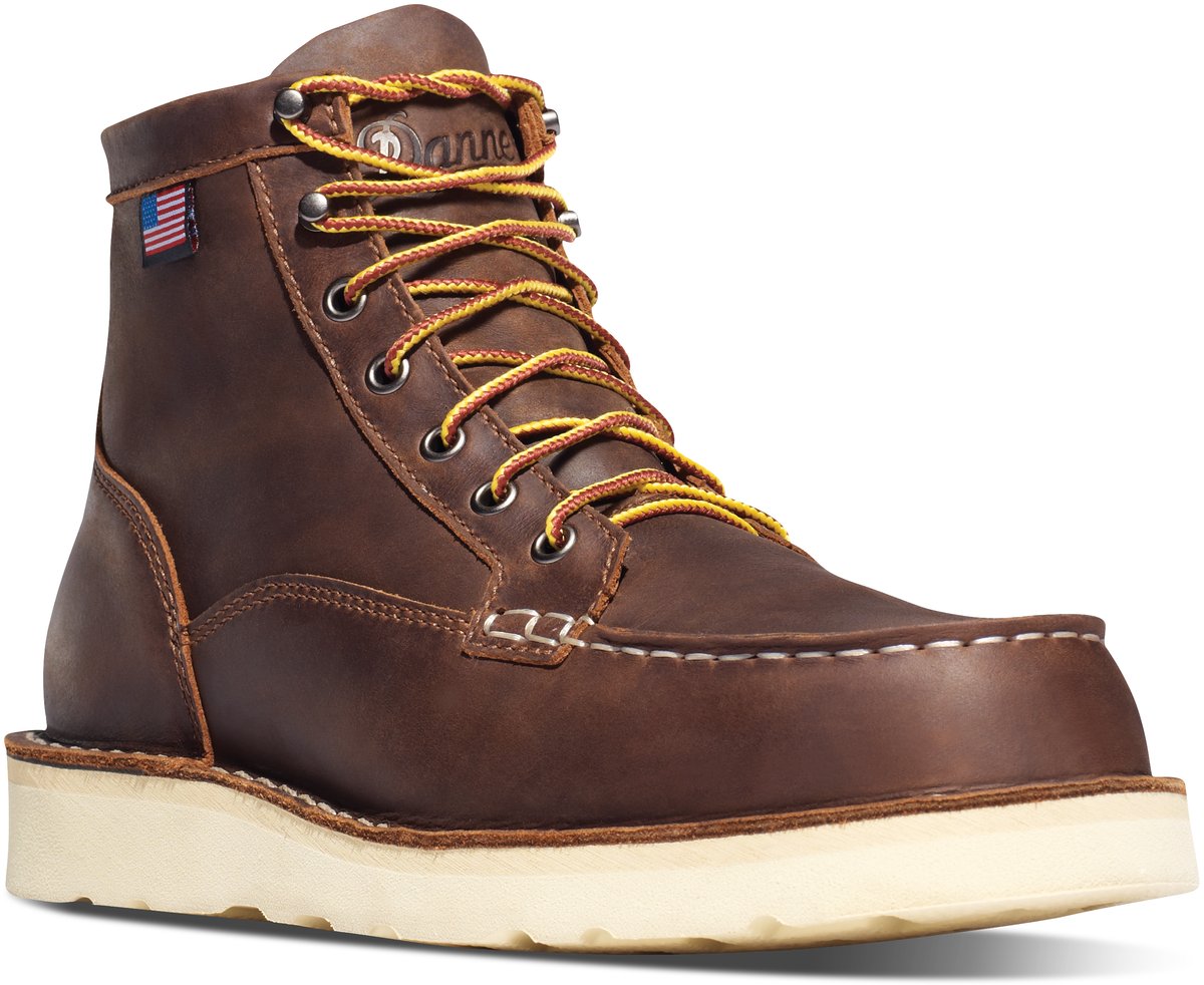 Bull Run Moc Toe 6" Brown Men