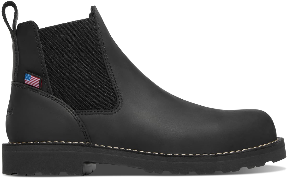 Bull Run Chelsea 6" Black Men