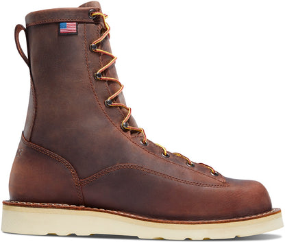 Bull Run 8" Brown Cristy Men