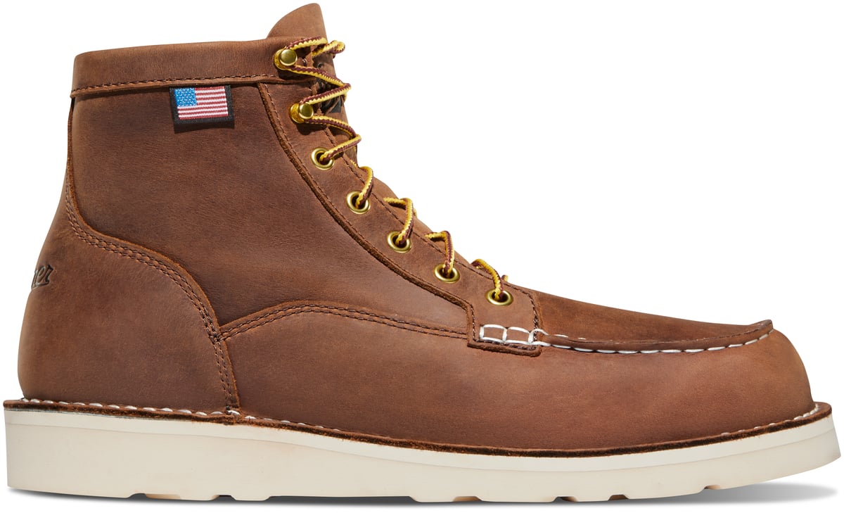 Bull Run Moc Toe 6" Tobacco Men