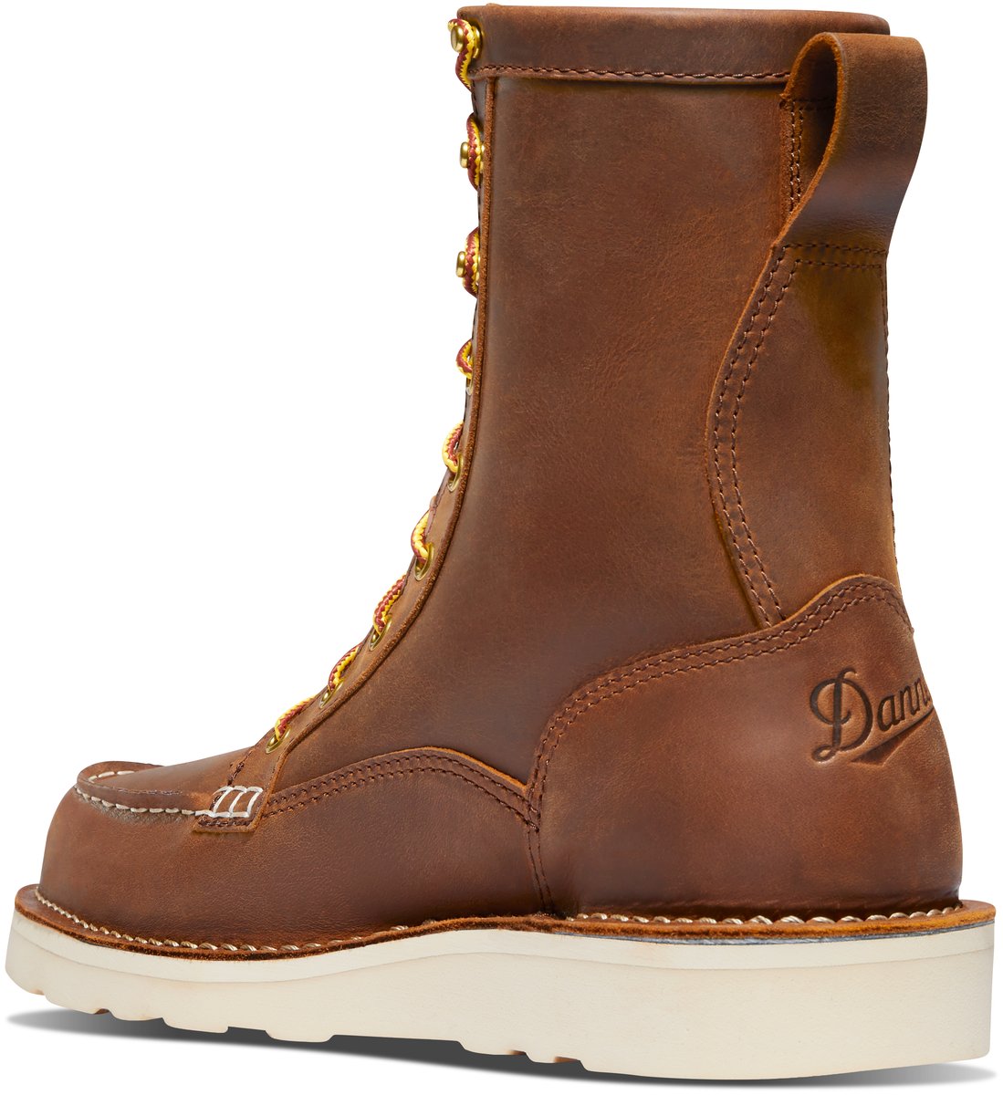 Bull Run Moc Toe 8" Tobacco Steel Toe Men