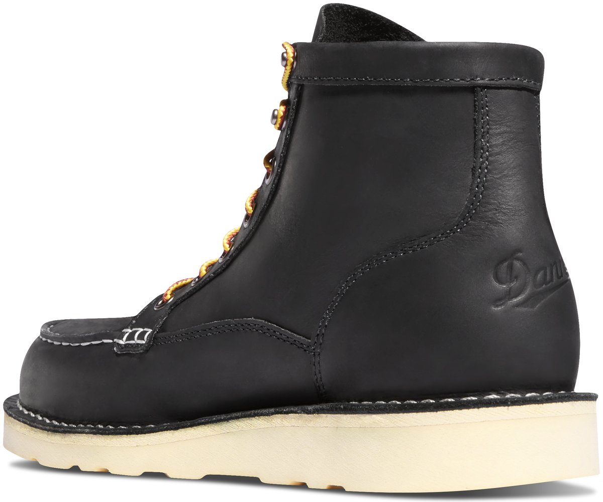 Bull Run Moc Toe 6" Black Men