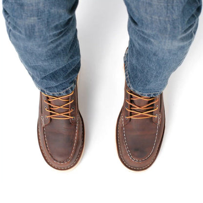 Bull Run Moc Toe 6" Brown Steel Toe Men