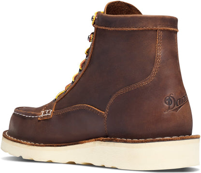 Bull Run Moc Toe 6" Brown Steel Toe Men