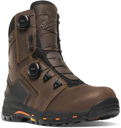 Vicious BOA 8" Brown/Orange Composite Toe (NMT) Men
