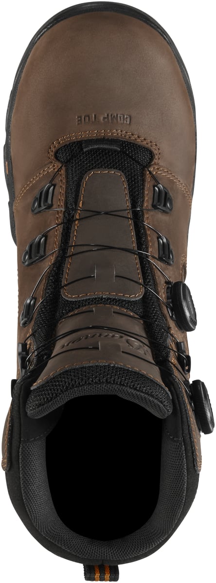 Vicious BOA 8" Brown/Orange Composite Toe (NMT) Men