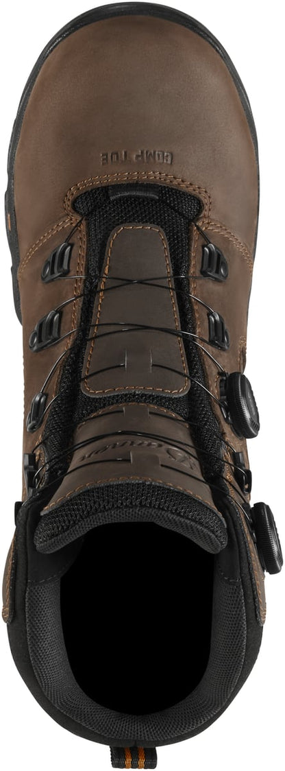 Vicious BOA 8" Brown/Orange Composite Toe (NMT) Men
