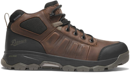 Wheat Ridge Brown/Olive Aluminum Toe Men