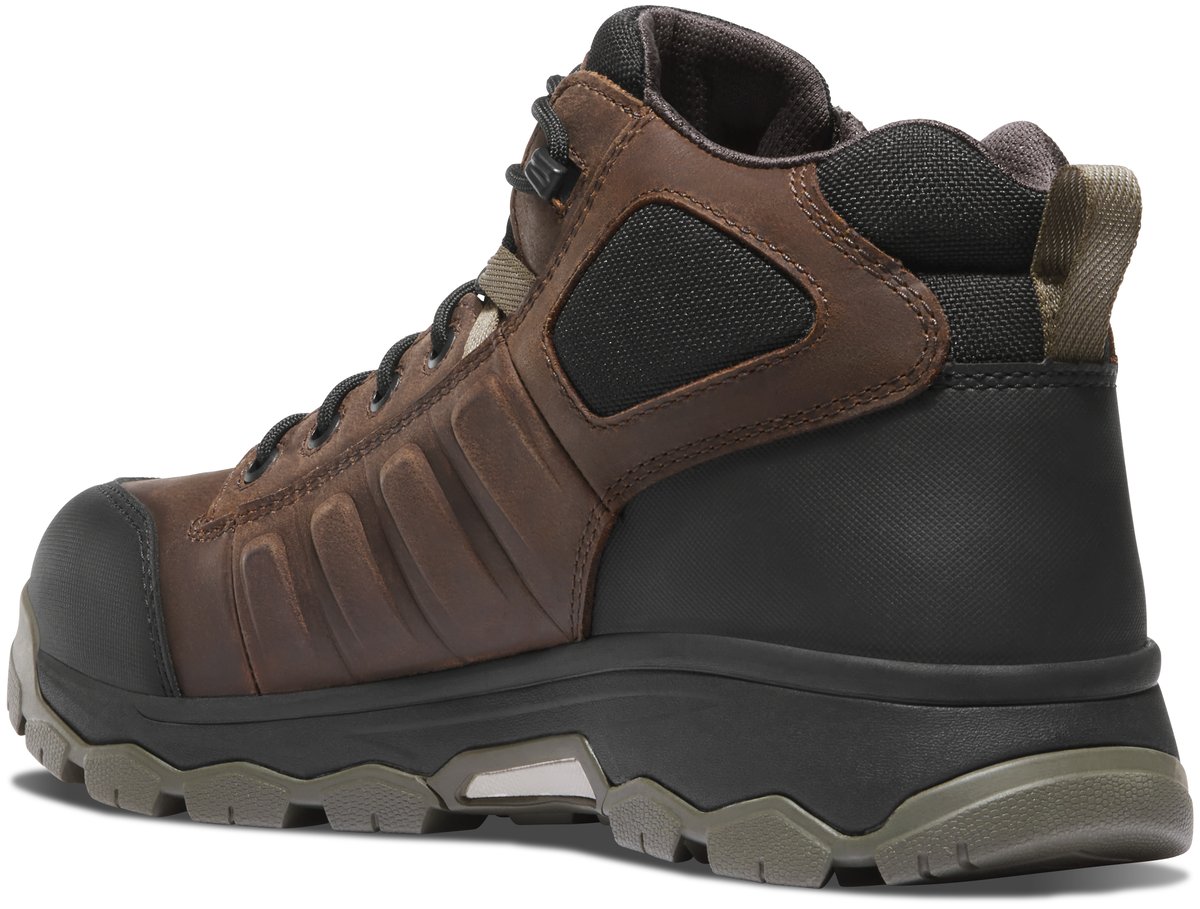Wheat Ridge Brown/Olive Aluminum Toe Men