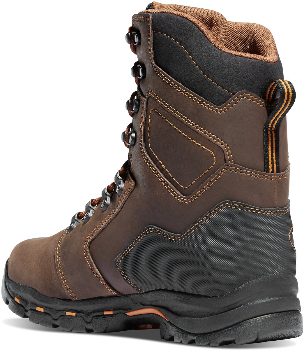 Vicious 8" Brown Insulated 400G Composite Toe (NMT) Men
