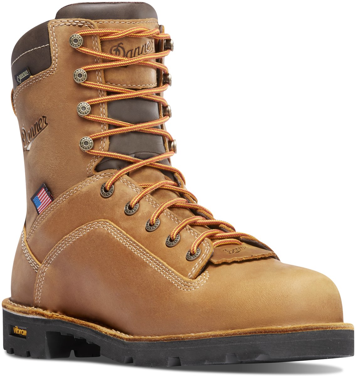 Quarry USA Distressed Brown Alloy Toe Men