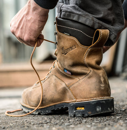 Quarry USA Distressed Brown Alloy Toe Men