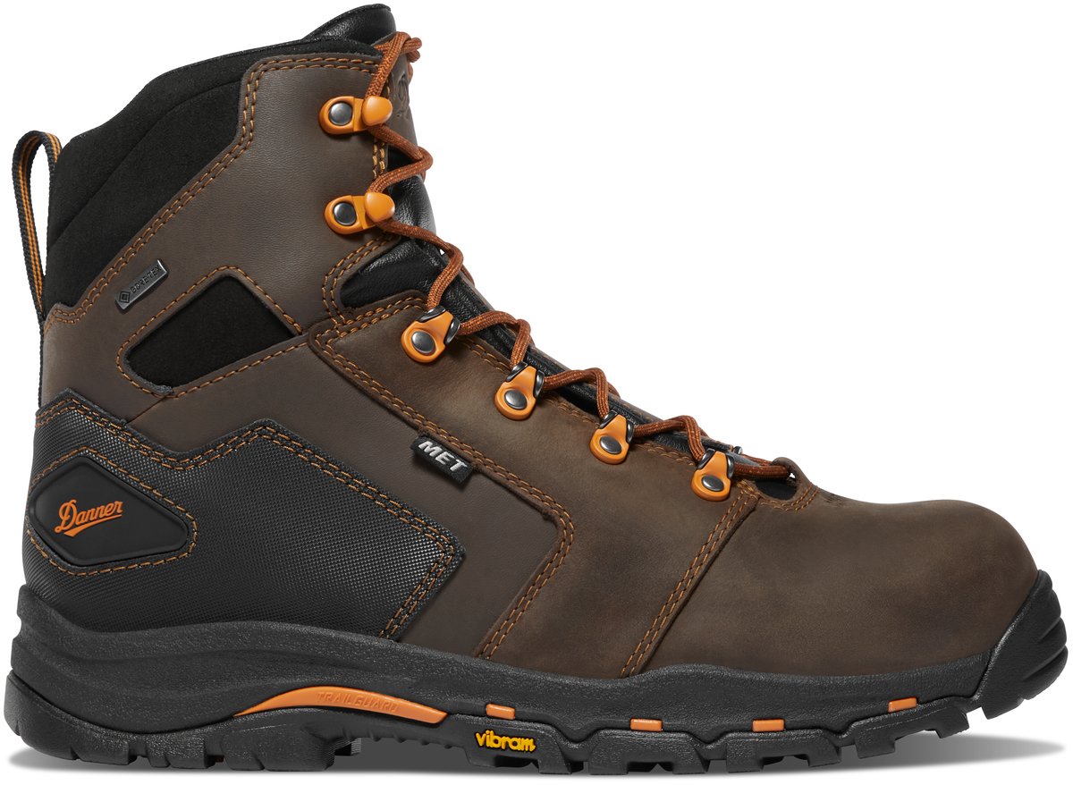 Vicious 6" Brown/Orange MET/NMT Men
