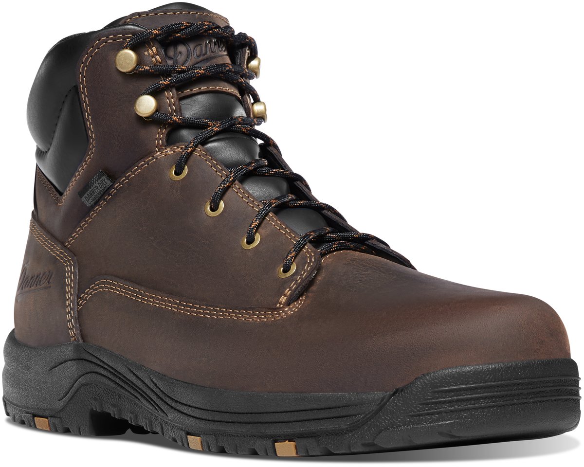 Caliper 6" Brown Aluminum Toe Men