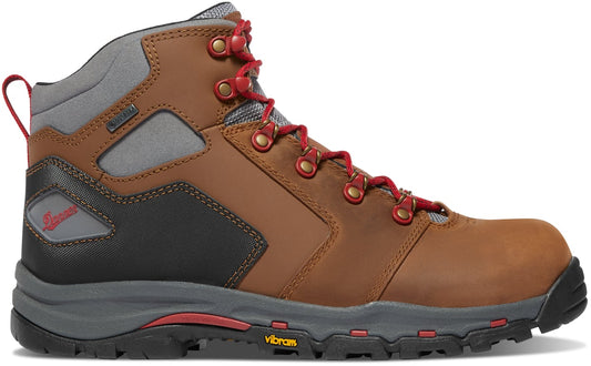 Vicious 4.5" Brown/Red Men