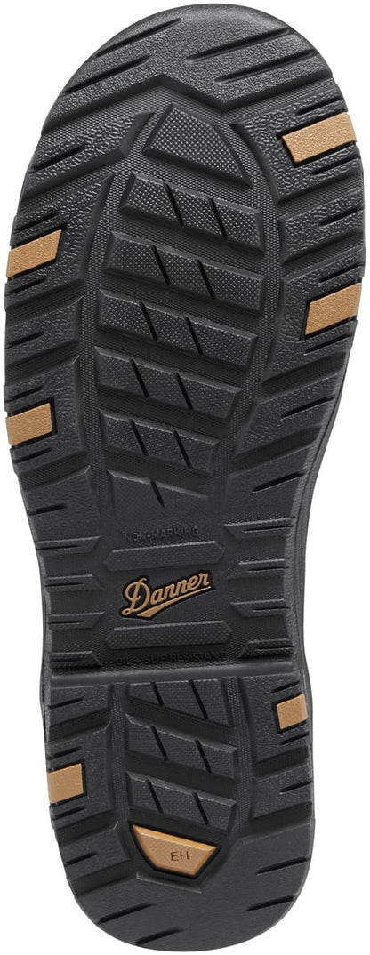 Caliper 8" Brown Aluminum Toe Men