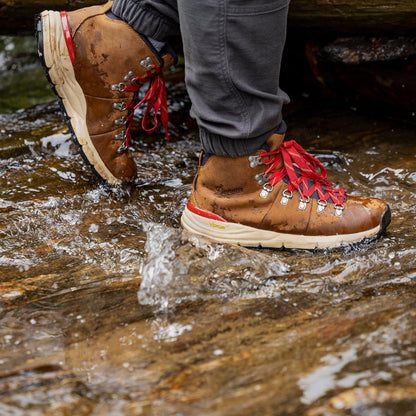 Mountain 600 Leaf GTX Grizzly Brown/Rhodo Red Men