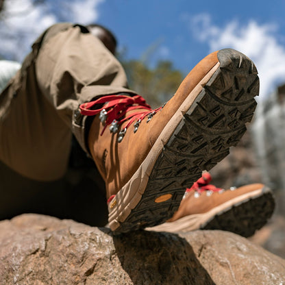 Mountain 600 Leaf GTX Grizzly Brown/Rhodo Red Men