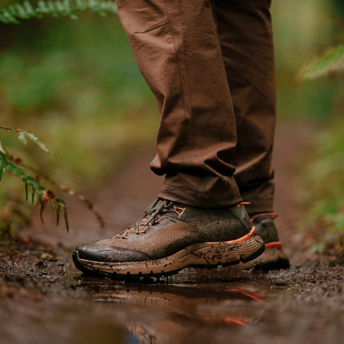 Trail Junction Malt Brown/Poppy Orange Men