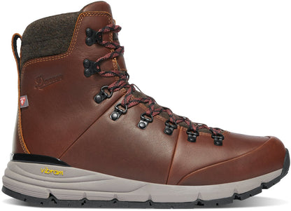 Arctic 600 Side-Zip  Roasted Pecan/Fired Brick Insulated 200G Men