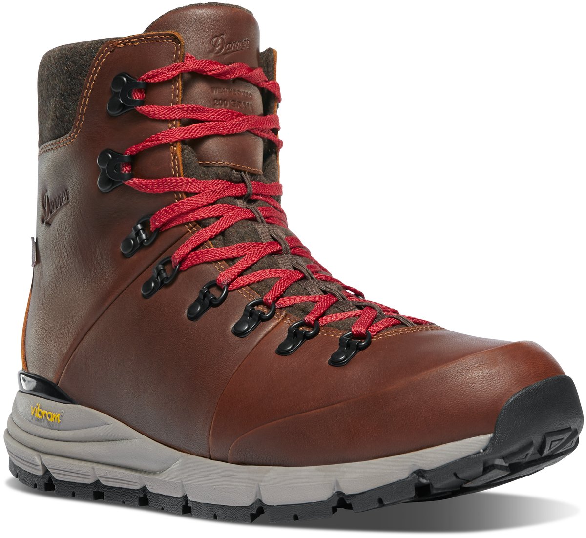 Arctic 600 Side-Zip  Roasted Pecan/Fired Brick Insulated 200G Men