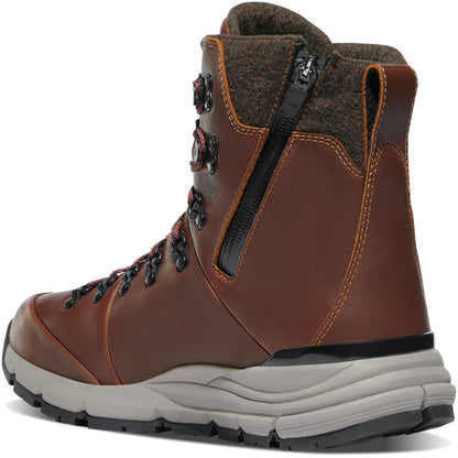 Arctic 600 Side-Zip  Roasted Pecan/Fired Brick Insulated 200G Men