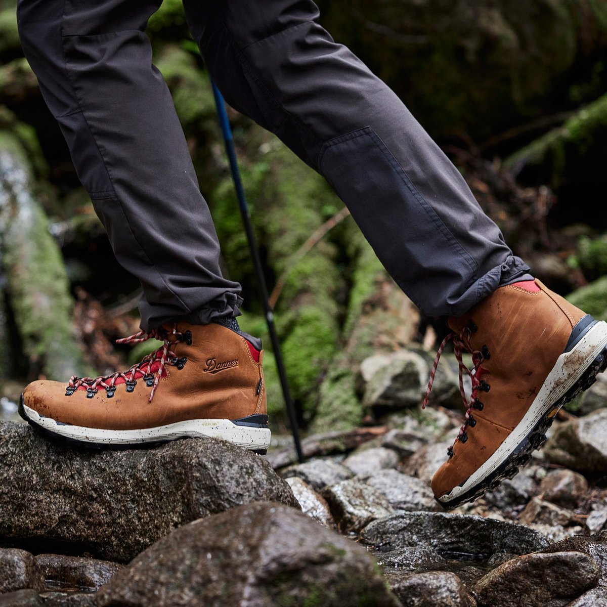 Mountain 600 EVO Mocha Brown/Rhodo Red Men