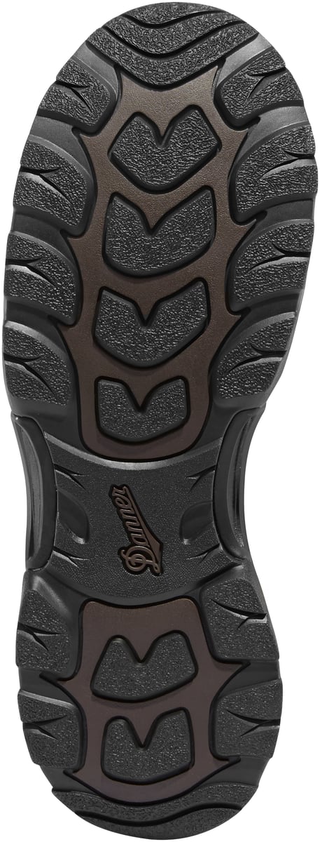 Sharptail Rear Zip 10" Dark Brown Men