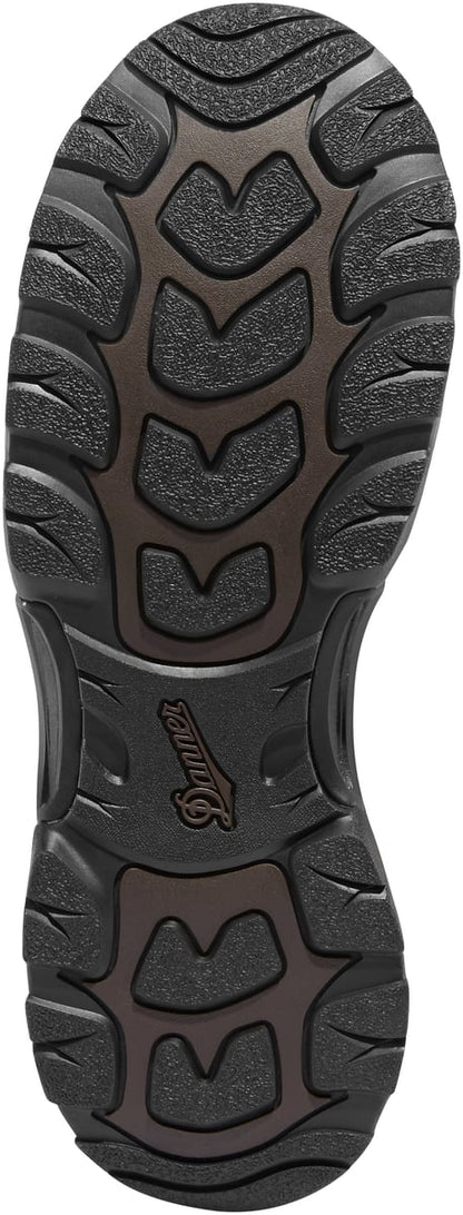 Sharptail Rear Zip 10" Dark Brown Men