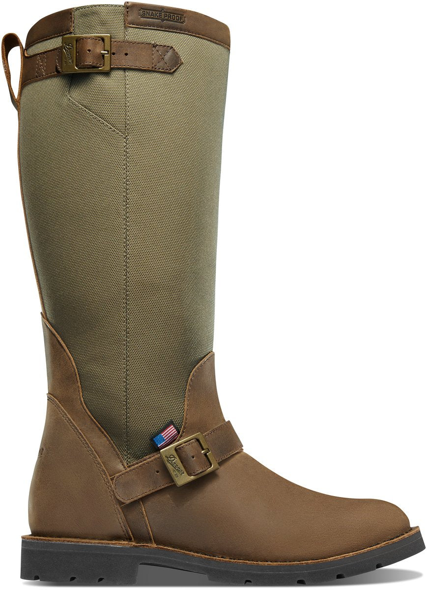 San Angelo Snake Boot Brown Men