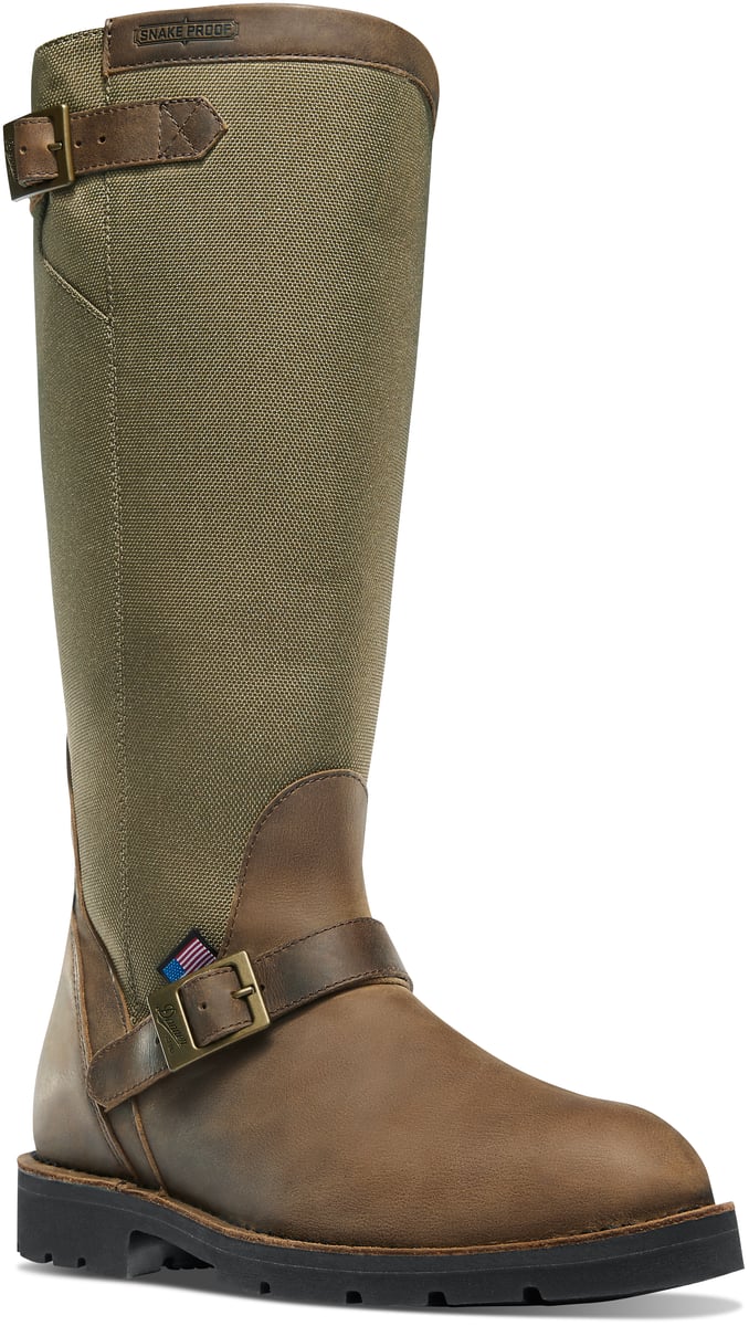 San Angelo Snake Boot Brown Men
