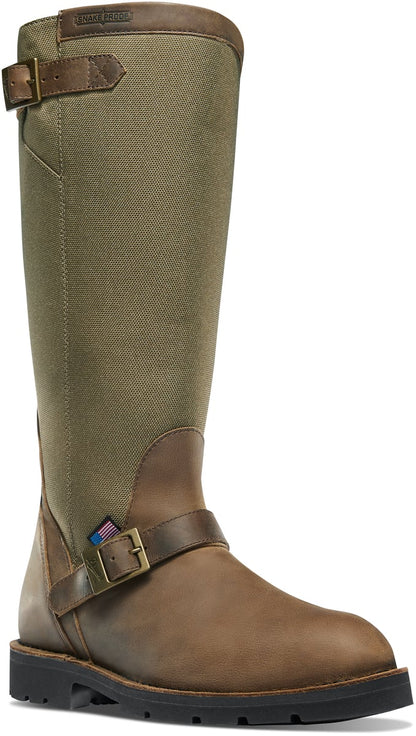 San Angelo Snake Boot Brown Men