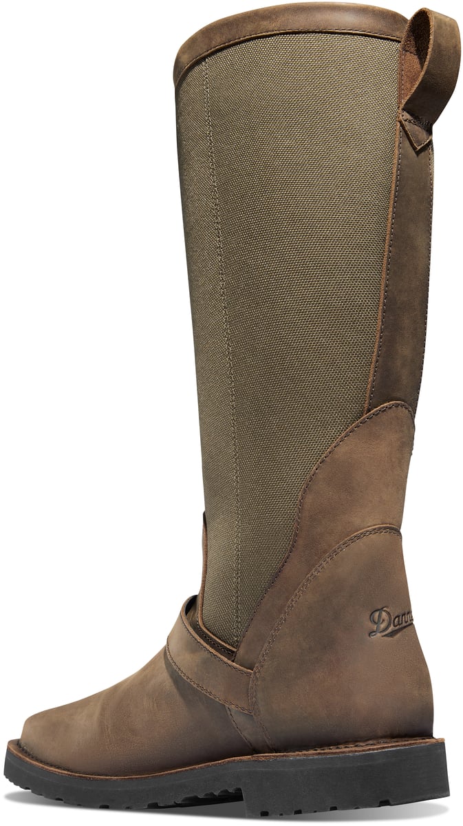 San Angelo Snake Boot Brown Square Toe Men